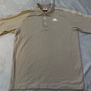 Kappa Men's Beige Polo Shirt